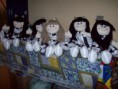 Boneca dama de honra. R$ 50,00.